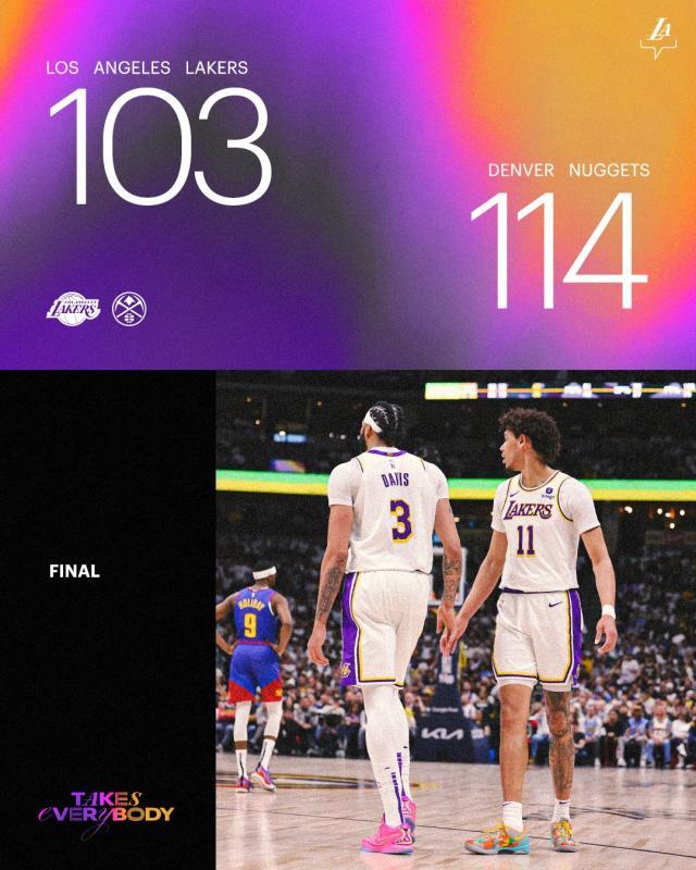 开云体育-詹眉59分搏命透支难撼掘金！打不过，真的打不过